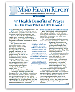 47 Scientifically Proven Health Benefits of Prayer